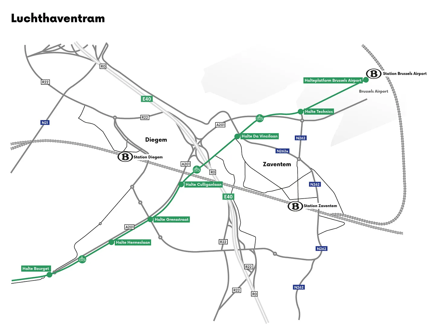 Ruimtelijk uitvoeringsplan luchthaventram