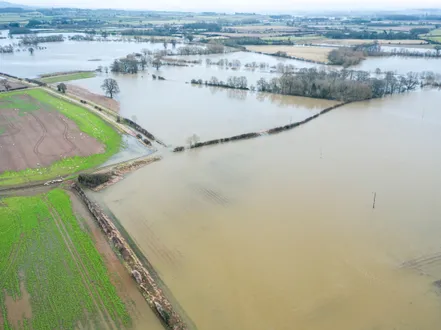 Inondation par ruissellement (analyse LiDAXES)