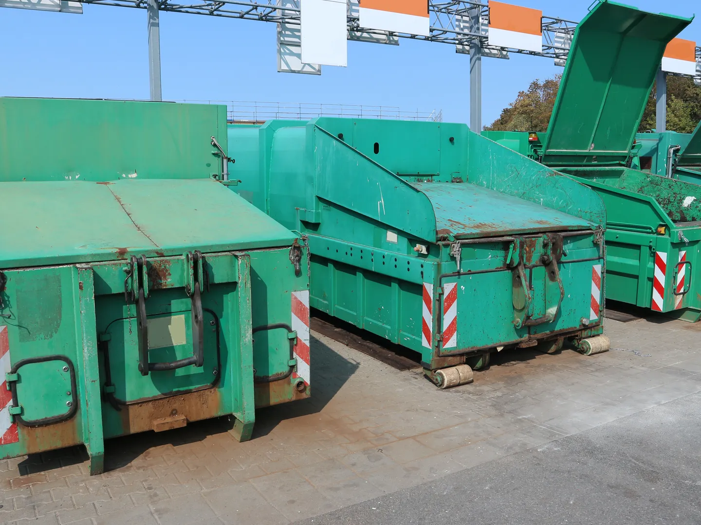 Afval en materialenbeheer - Milieustraten